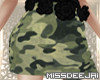 *MD*Camo Skirt w/roses