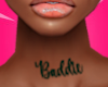 A Baddie Neck Tattoo