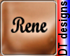 Rene chest tattoo