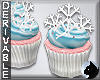 !Snowflake Cupcakes!