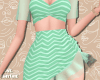 S. SpringDay Green Dress