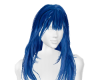 hair blue