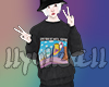 Y♥ Black Sweater Rus