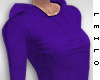 ! L! Erin Sweater Purple