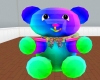 Rainbow bear chair