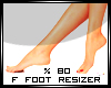 F Foot Resizer %80