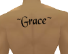 Male upper back tat