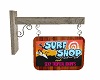 Surf & Bikini Shop Sign