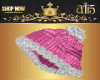 Pink Furry Beanie
