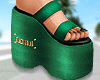 Lilhi Sandals Green