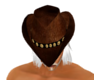 Brown Cowboy hat.