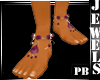 (PB) Ruby Jeweled Feet