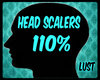 M/F 110% Head Scaler