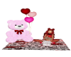 Valentines couple pose