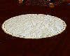 Round Fur Rug Sizable