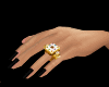 Bizantine Ring Gold Gems