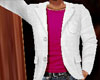 White Jacket Pink top