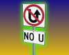 No U!!! Sign Furniture