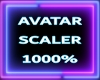 Avatar Scaler 1000%