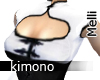 [M] Kimono black white