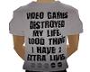 video games t shirt