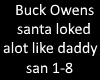 Buck owens santa look/da