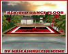 BLK/RED DANCE FLOOR