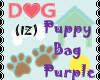 (IZ) Puppy Plush Purple