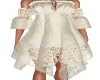 Cream Lace Boho Dress