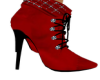 red boot with gems