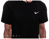 black dri-fit shirt