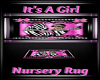 It's A Girl Nursery Rug