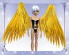 ANIMATED GOLD ANGELWINGS