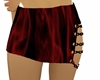 Red Smoke Mini Skirt