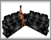 Black Corner Couch /Sofa
