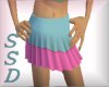 [SSD]Blue n Pink Skirt