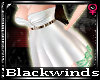 BW|Wht Bridesmaid Dress