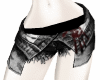 bloody handprint shorts
