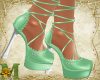Green heels