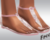 Lila Flip Flops