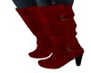 RED BUCKLE BOOTS
