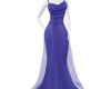 Blue Violet Gown