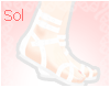 !S_Kawaii white sandal