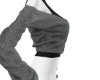 *B* Grey Open Cardigan