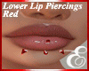 LIP SPIKES RED x2 ℰ