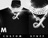 Custom X Letter Chain(M)