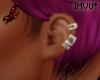 Violet Ear Cuffs