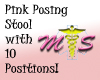 Pose Stool - Pink