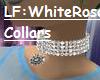 [LF]White Rose Collar