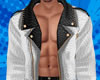 black and white jacket